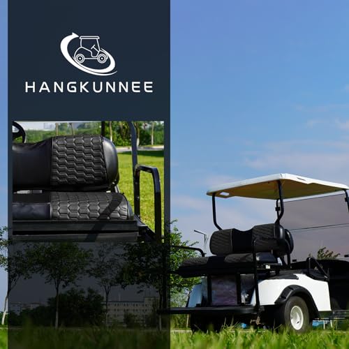 Golf Cart Seat Covers for EZGO TXT Club Car DS Gas or Electric OEM Regular Seat Cushion, No Staple, Golf Cart Vinyl Replacement Seat Cover|B0D1BZKTWQ