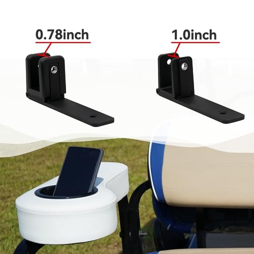 Golf Cart Armrest with Cup Holder for Rear Seat kit|B0CGHSVQWR