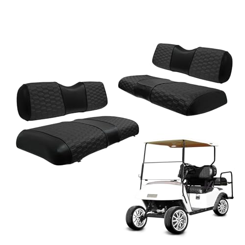 Golf Cart Seat Covers for EZGO TXT Club Car DS Gas or Electric OEM Regular Seat Cushion, No Staple, Golf Cart Vinyl Replacement Seat Cover|B0D1BZKTWQ