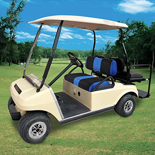 Golf Cart Front Seat Cover Kit, Fit for Club Car DS OEM Ordinary Seat Cushion, No Need to Use Gun Nails, Golf Cart Washable Seat Cover, Cool in Summer and Warm in Winter|B0B5X8X3QD