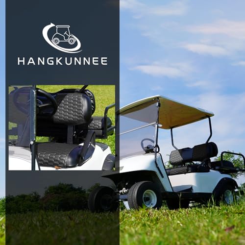 Golf Cart Seat Covers for EZGO TXT Club Car DS Gas or Electric OEM Regular Seat Cushion, No Staple, Golf Cart Vinyl Replacement Seat Cover|B0D1BNPHQ7