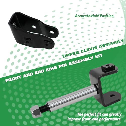 XUANYUDG0769 Golf Cart Club Car Precedent Gas and Electric Deluxe Front End Repair Kits 2004-Up,Red Rubber Sleeve Bushing Kits|B0D292D4GS