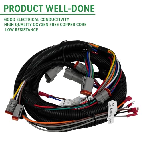 SAMXOMAP Golf Cart Control Wiring Harness for Club Car DS-Black Controller#1510-5201, DS Complete Vehicle Wiring Harnesses,OEM#102196601