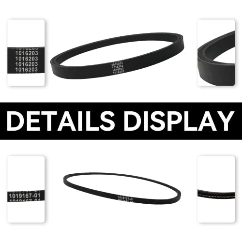 XUANYUDG0769 Club Car DS Precedent Drive Belt Starter Generator Belt for Golf Cart DS 1997+ and Precedent 2004+, Replace 101916701, 1016203|B0BY2B1S29