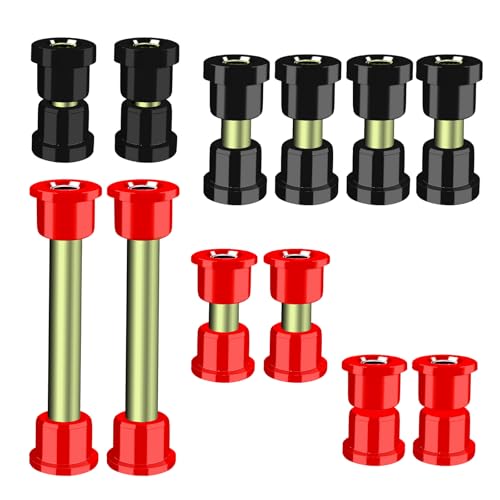 Club Car Precedent Bushing Kit, Golf Cart Bushing and Sleeve Kits, Front Suspension & Rear Suspension and A Arm Bushing Kits, Fit for Precedent 2004-Up, OEM #102506601, 102506401, 102956201, 102956201|B0DDH6WNNC