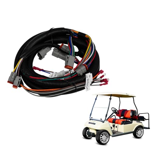 XUANYUDG0769 Golf Cart Control Wiring Harness for Club Car DS-Black Controller#1510-5201, DS Complete Vehicle Wiring Harnesses,OEM#102196601|B0D29B5HVH