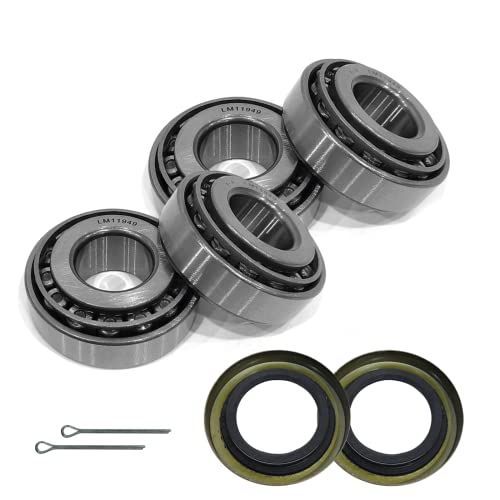 XUANYUDG0769 Golf Cart Front Wheel Hub Bearings and Seals Kit Fit for Club Car DS 1982-2002 Gas and Electic Replace OEM 1011393, 1013135,2 Sets|B0BNPF15NV