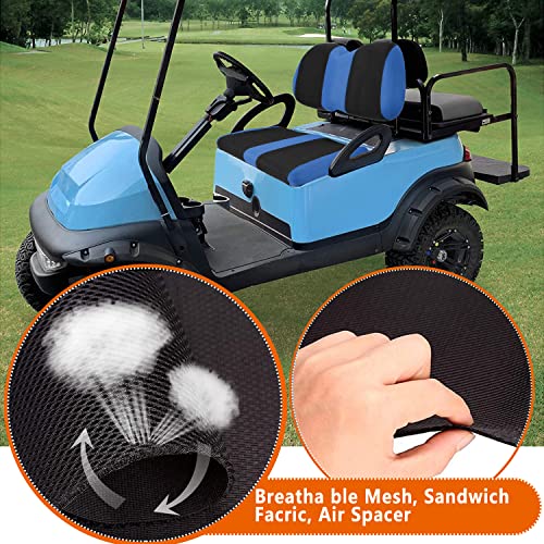 Golf Cart Seat Cover Sets Front Golf Cart Seat Covers Fit for Club Car Precedent OEM Ordinary Seat Cushion, Washable Seat Cover|B0B5X7FZS2