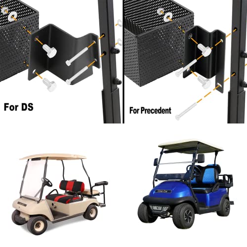 XUANYUDG0769 Golf Cart Front Inner Basket Mesh Storage Tray Organizer Extended Additional Storage for Golf Carts|B09XMKRB1Z