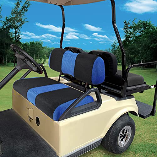 Golf Cart Front Seat Cover Kit, Fit for Club Car DS OEM Ordinary Seat Cushion, No Need to Use Gun Nails, Golf Cart Washable Seat Cover, Cool in Summer and Warm in Winter|B0B5X8X3QD
