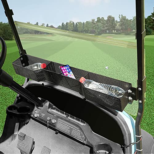 XUANYUDG0769 Golf Cart Front Inner Basket Mesh Storage Tray Organizer Extended Additional Storage for Golf Carts|B09XMKRB1Z