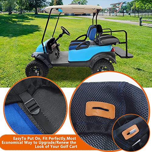 Golf Cart Seat Cover Sets Front Golf Cart Seat Covers Fit for Club Car Precedent OEM Ordinary Seat Cushion, Washable Seat Cover|B0B5X7FZS2